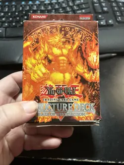 Yu-Gi-Oh! Blaze Of Destruction 1st Edition Starter Deck Structure Deck TCG CCG - Image 1