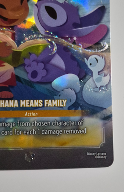Disney Lorcana Winterspell Ohana Means Family Enchanted Rare Pack Fresh - Image 5