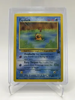 Pokemon Card - Psyduck WOTC Black Star League Promo #20 - Image 1
