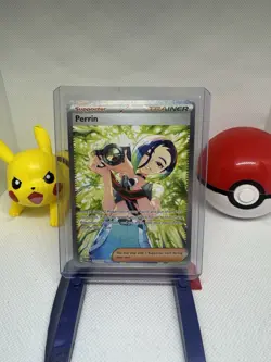 Pokemon TCG Trainer Perrin Special Illustration Card Twilight Masquerade 220/167 - Image 1