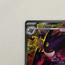 Mega Gengar ex 284/217 SIR Secret Rare Pokemon Card Ascended Heroes - Image 4