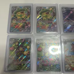 Pokemon Trading Cards Holo Foil IR & AR Illustration Rares Lot Of 17 - Image 2