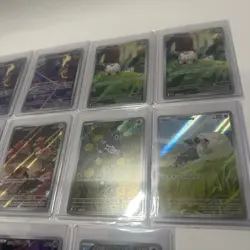 Pokemon Trading Cards Holo Foil IR & AR Illustration Rares Lot Of 17 - Image 4