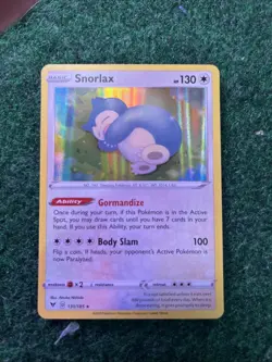 Pokemon Card Snorlax Vivid Voltage Prize Pack Rare 131/185 Near Mint - Image 1