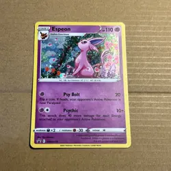 Pokemon Espeon TCG SWSH174 Black Star Promo Holo Rare Card NM/M Condition - Image 1