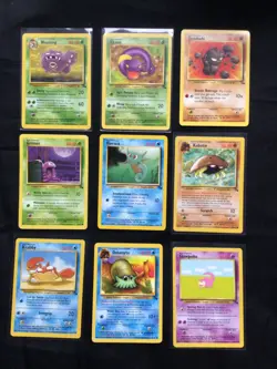 Pokemon Cards: Fossil 14 Card Non-Holo Lot - Image 1