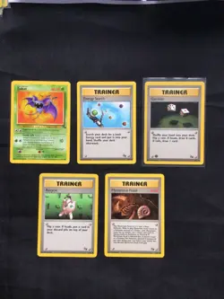 Pokemon Cards: Fossil 14 Card Non-Holo Lot - Image 3