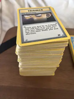 Vintage Pokemon Cards Lot (250+ Cards) | WOTC Base Set, Fossil, Jungle, etc. - Image 1