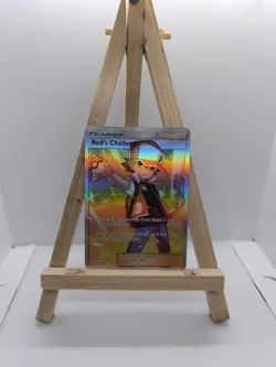 LP! Red's Challenge (213/214) Unbroken Bonds Tag Team Alt Art Pokemon Card! - Image 1