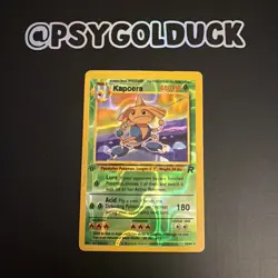 Pokemon prism vending card Hitmontop First Edition Team Rocket 10/64 A5 - Image 1