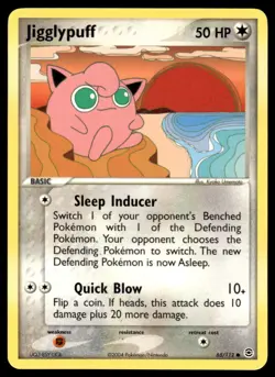 Pokemon TCG FireRed & LeafGreen #65/112 Jigglypuff LP - Image 1