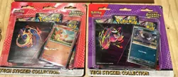 2 Pokemon Ascended Heroes Tech Sticker Collection Bundle Sealed New - Image 1
