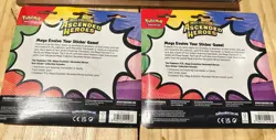 2 Pokemon Ascended Heroes Tech Sticker Collection Bundle Sealed New - Image 4