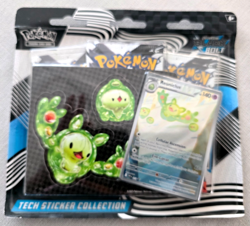 Pokemon Black Bolt SV10.5 3-Pack Tech Sticker Collection - Image 1