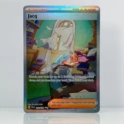 Jacq 250/198 Pokemon Scarlet & Violet Base Set Special Illustration Rare Holo NM - Image 1
