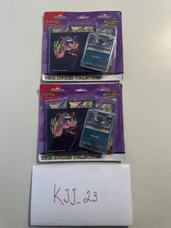 Pokemon Ascended Heroes Tech Sticker 3-Pack Blister Collection - Sealed x2 - Image 1