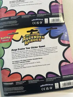Pokemon Ascended Heroes Tech Sticker 3-Pack Blister Collection - Sealed x2 - Image 5