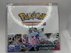Pokemon TCG Scarlet & Violet Temporal Forces SV05 Booster Box W. Case! SEALED - Image 1