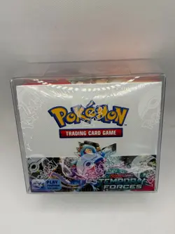 Pokemon TCG Scarlet & Violet Temporal Forces SV05 Booster Box W. Case! SEALED - Image 2