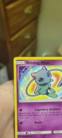 Pokemon TCG Shining Legends Shining Mew Holo Rare 40/73 NM - Image 4