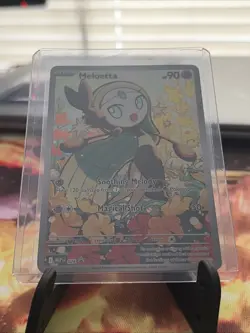 Pokemon Mega Evolutions - Meloetta (26) Illustration Rare Black Star Promo - Image 1