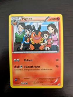 Pokemon Pignite TCG Legendary Treasures 26/113 Regular Uncommon NM - Image 1