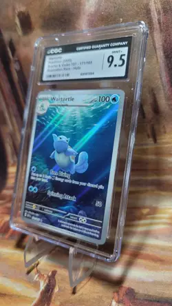 2023 Pokemon Wartortle 171/165 Scarlet & Violet 151 Holo - Image 5