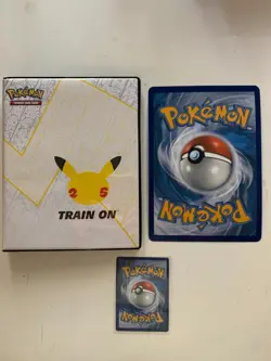 ALAKAZAM V PROMO + CELEBRATIONS JUMBO / OVERSIZE BINDER - POKEMON TCG NEW - Image 2