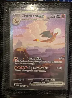 Pokemon TCG Charizard ex 199/165 Scarlet & Violet 151 SIR 🔥 NM-MT - Image 1