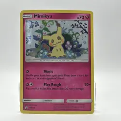 Mimikyu SM163 Holo Black Star Promo Pokemon 2019 Sun & Moon - Image 1