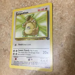 1999 Pokemon Jungle Kangaskhan Unlimited #21/64 Non-Holo Rare NM - Image 4