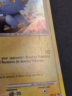 Shinx DP15 Diamond and Pearl Promo Pokemon TCG - Image 3