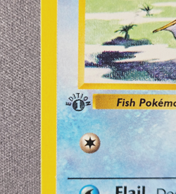 Magikarp 35/102 GRAY GREY STAMP 1st Edition Pokemon Base Set - Image 2