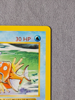 Magikarp 35/102 GRAY GREY STAMP 1st Edition Pokemon Base Set - Image 4