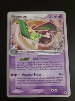 Flygon ex 92/101 World Championships 2007 Promo EX Delta Species Pokemon LP - Image 1