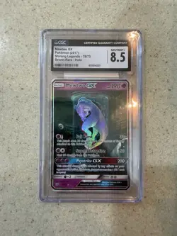 Pokemon Mewtwo GX 78/73 Shining Legends Secret Rare Alternative Art CGC 8.5 - Image 1