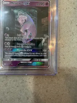 Pokemon Mewtwo GX 78/73 Shining Legends Secret Rare Alternative Art CGC 8.5 - Image 4