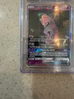 Pokemon Mewtwo GX 78/73 Shining Legends Secret Rare Alternative Art CGC 8.5 - Image 5