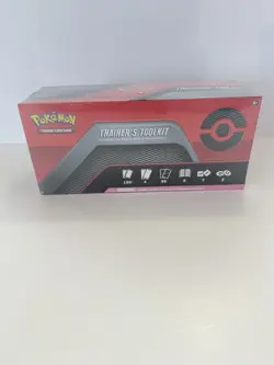 SEALED Pokemon TCG 2020 Red Trainer's Toolkit Box - Image 1