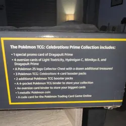 Pokemon TCG 25th Anniversary Celebrations Prime Collection Box SEALED AND NEW 820650809750 - Image 4