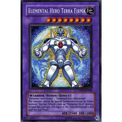 Elemental Hero Terra Firma PP02-EN009 Yu-Gi-Oh! Card Secret Rare - Image 1