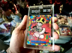 Monkey.D.Luffy (Alt Art) P-110 -One Piece Day 2025 Promo JP- TAG 10 Gem Mint - Image 1
