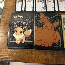 Pokemon card Lot 550+ Base cards, Plus Extras- Code Cards, Sleeves, ETB Box, Etc - Image 4