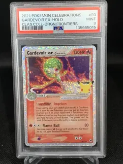 PSA 9 Mint Gardevoir ex holo Celebrations Classic Collection 93/101 Pokemon Card - Image 1