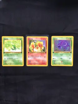 Pokemon Cards: 1st Edition Team Rocket 3 Card Non-Holo Lot - Image 1