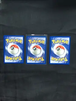 Pokemon Cards: 1st Edition Team Rocket 3 Card Non-Holo Lot - Image 2