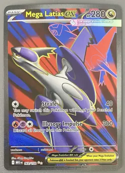 Pokemon TCG Mega Latias ex - 163/132 - ME01: Mega Evolution Ultra Rare Card - Image 1