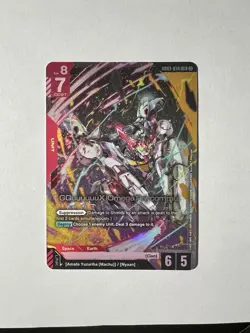 GQuuuuuuX (Omega Psycommu) GD03-034 LR - Gundam Card Game Steel Requiem - Image 1