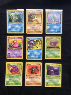 Pokemon Cards: 1st Edition Fossil Complete Uncommon/Common Set - Image 3