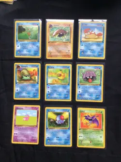 Pokemon Cards: 1st Edition Fossil Complete Uncommon/Common Set - Image 5
